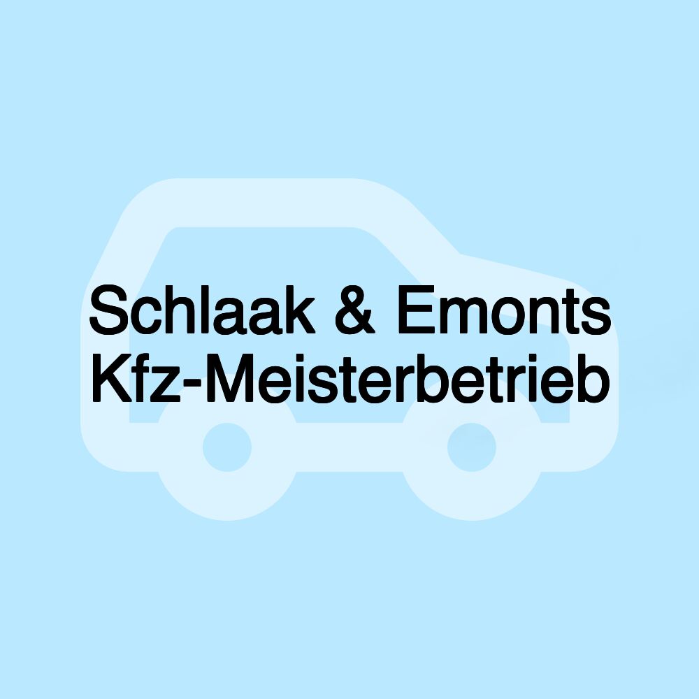 Schlaak & Emonts Kfz-Meisterbetrieb