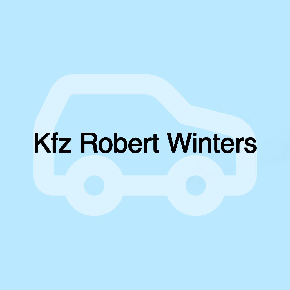 Kfz Robert Winters