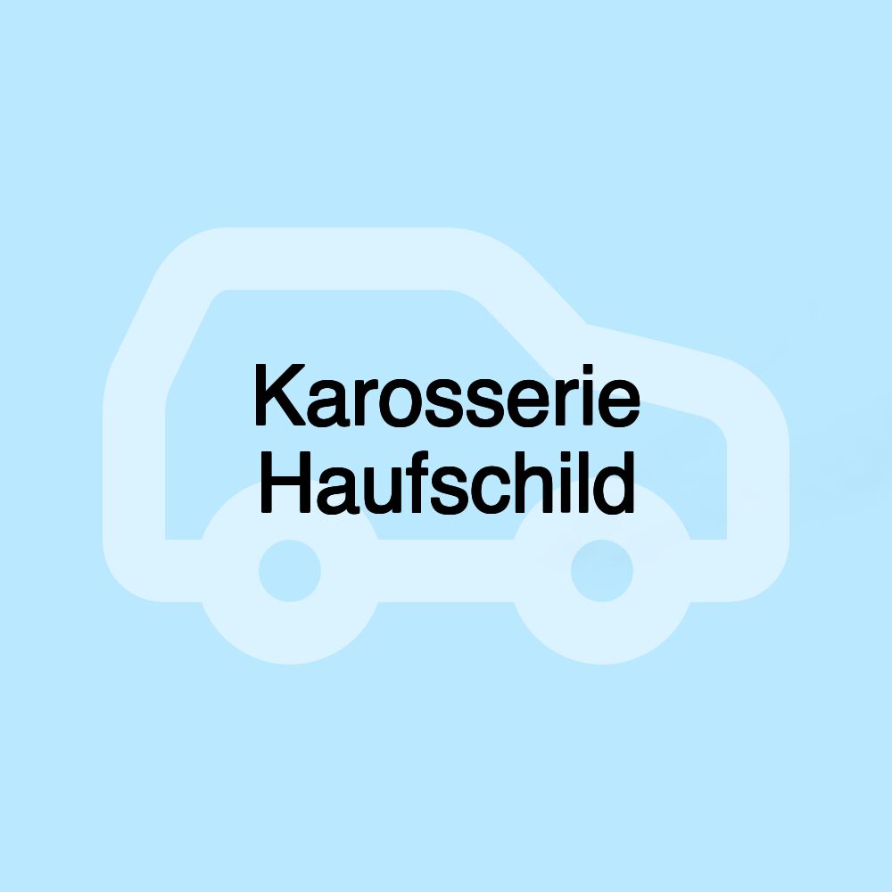 Karosserie Haufschild