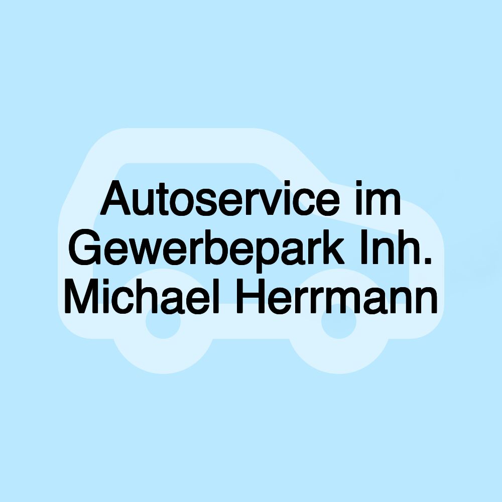 Autoservice im Gewerbepark Inh. Michael Herrmann