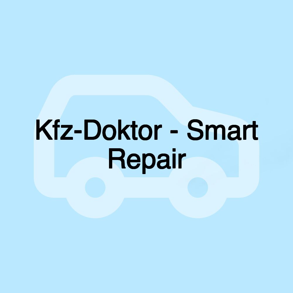 Kfz-Doktor - Smart Repair