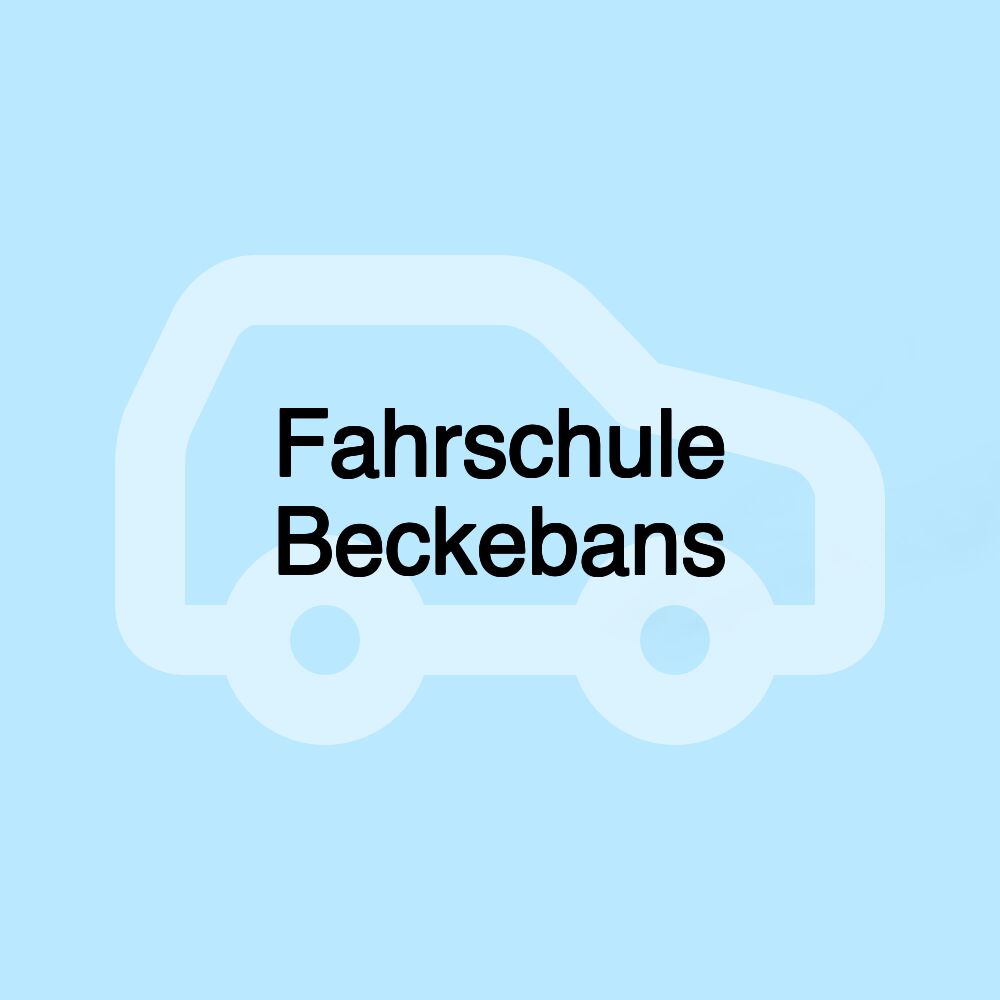 Fahrschule Beckebans