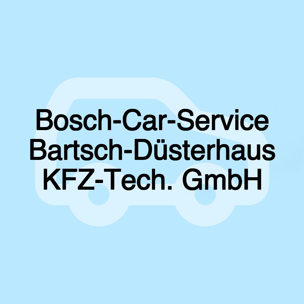 OK- carservice Bartsch-Düsterhaus KFZ-Tech. GmbH