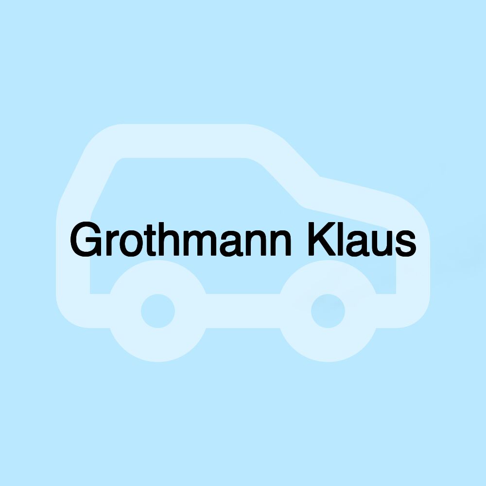 Grothmann Klaus