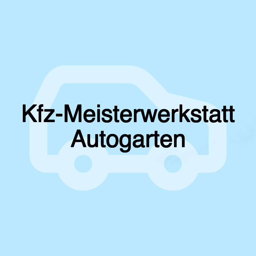 Kfz-Meisterwerkstatt Autogarten