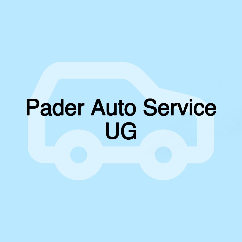 Pader Auto Service UG