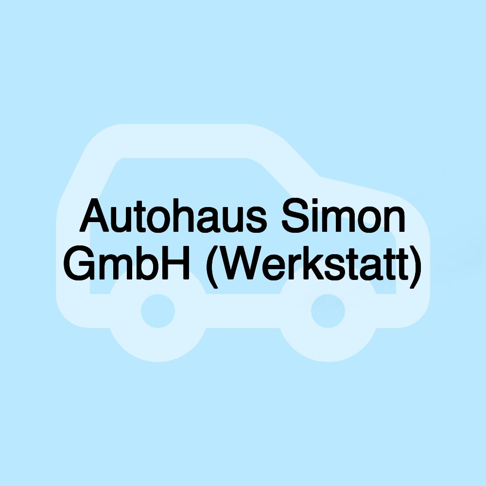 Autohaus Simon GmbH (Werkstatt)