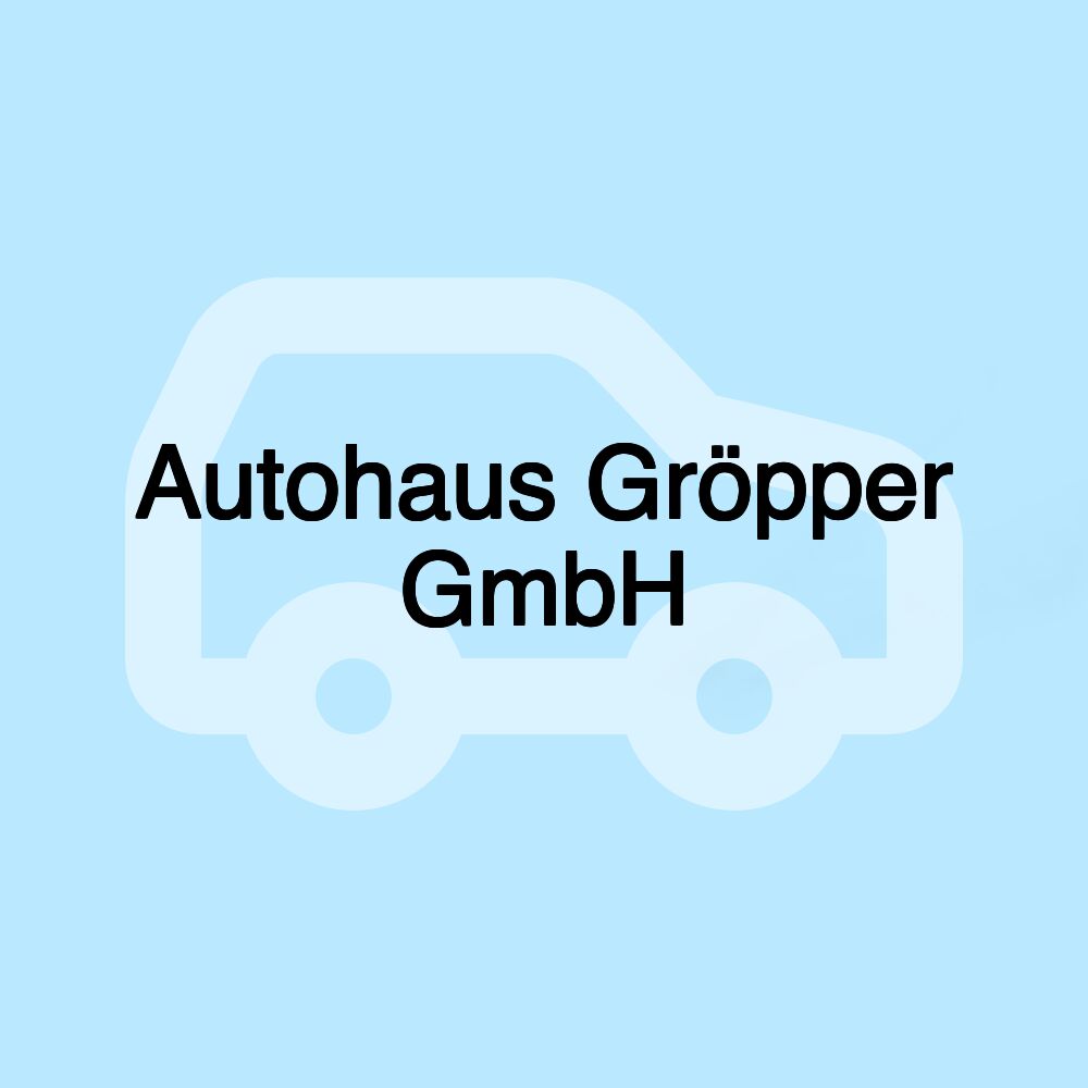 Autohaus Gröpper GmbH