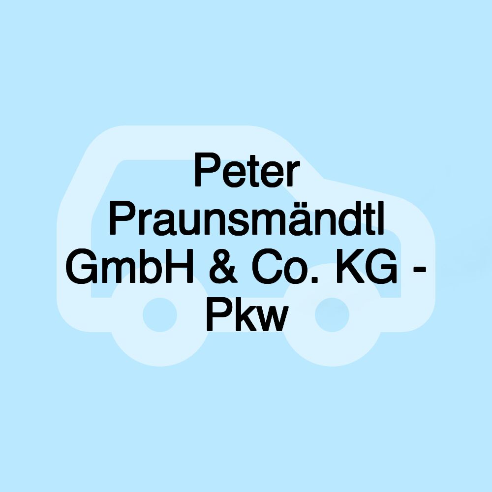 Peter Praunsmändtl GmbH & Co. KG - Pkw