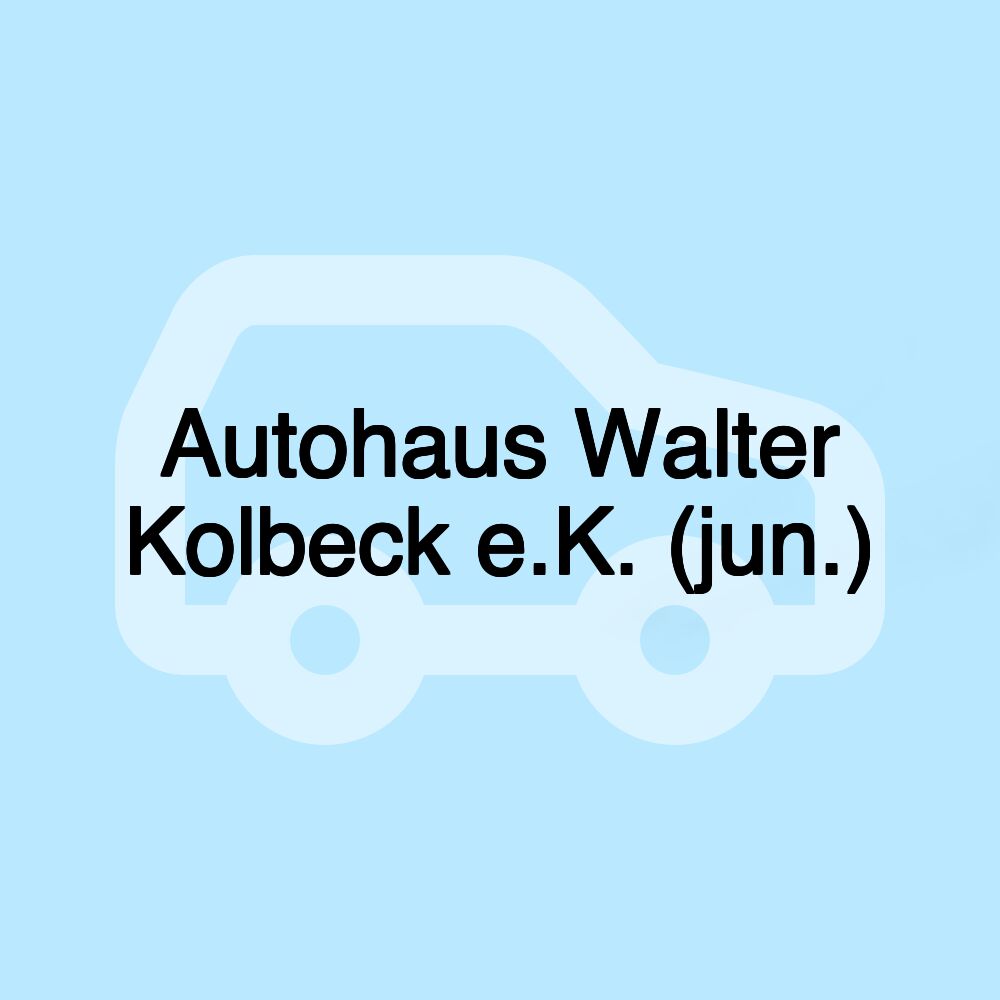 Autohaus Walter Kolbeck e.K. (jun.)