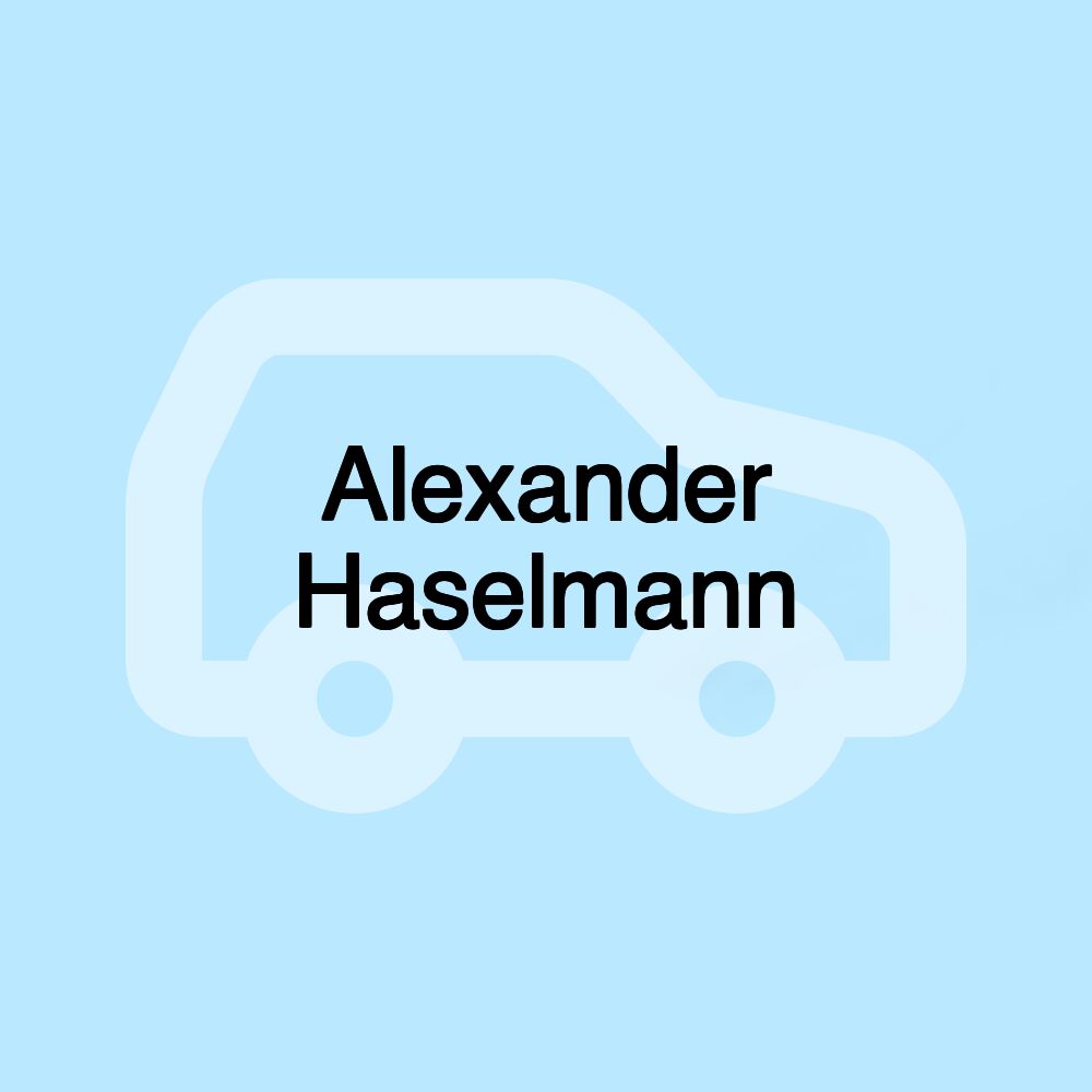 Alexander Haselmann