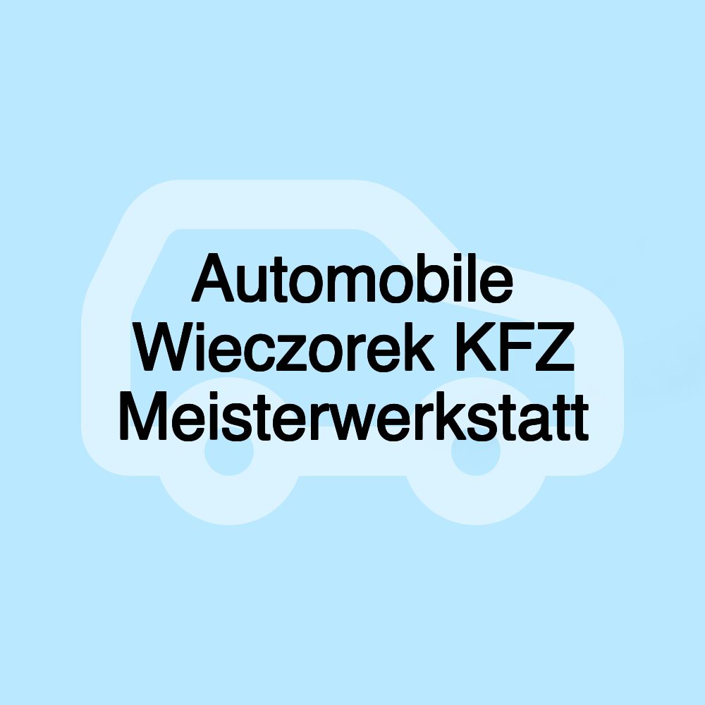 Automobile Wieczorek KFZ Meisterwerkstatt