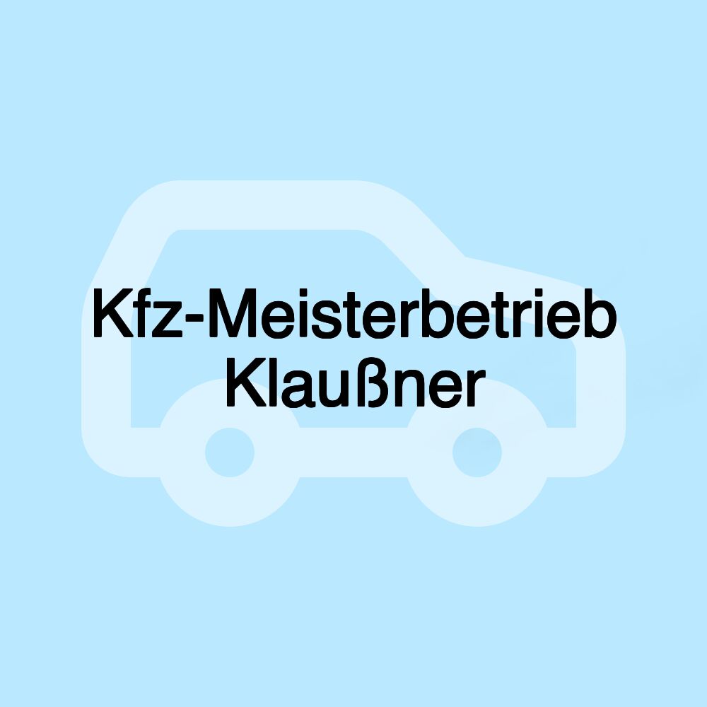 Kfz-Meisterbetrieb Klaußner