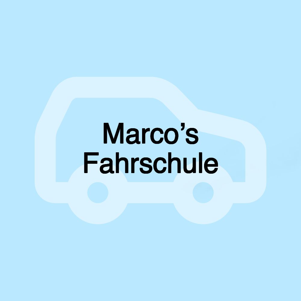 Marco’s Fahrschule