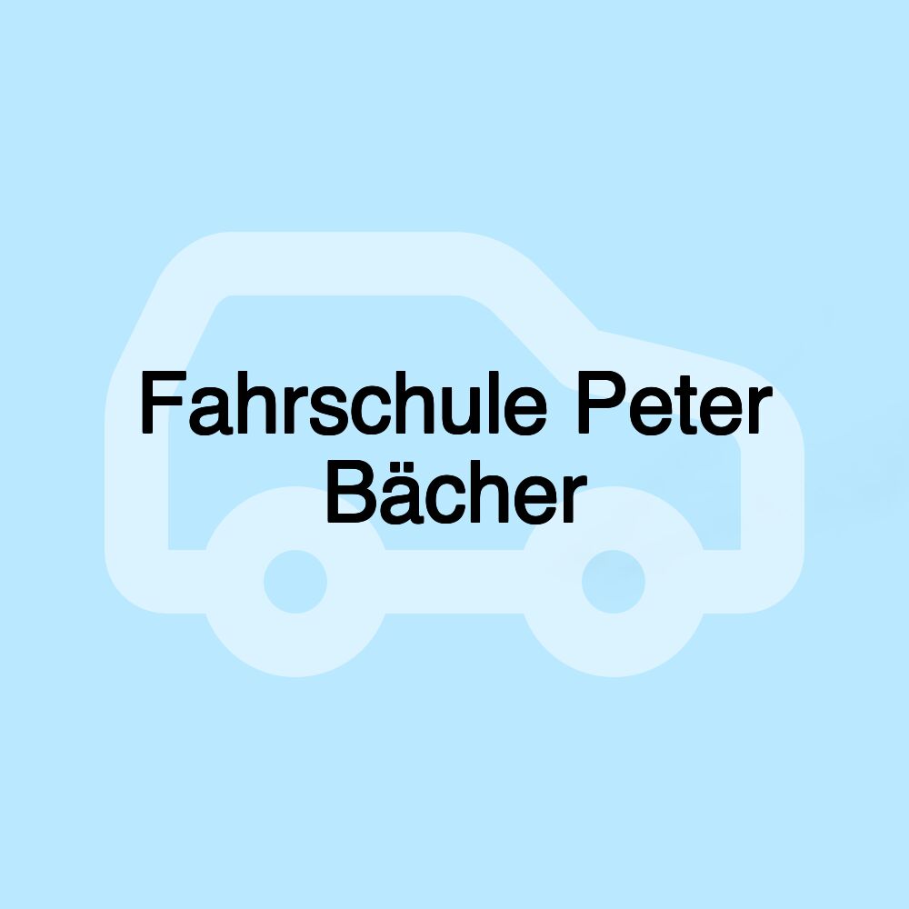 Fahrschule Peter Bächer