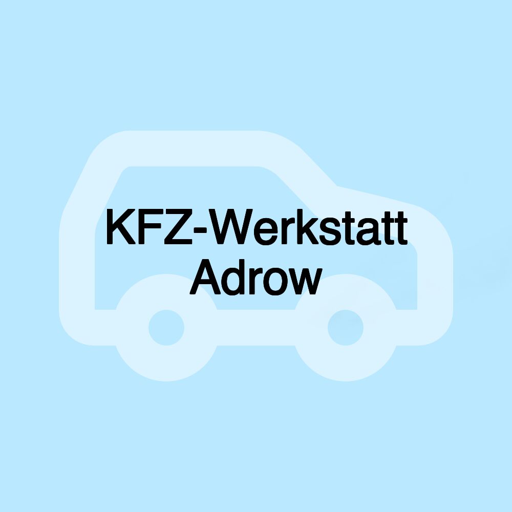 KFZ-Werkstatt Adrow