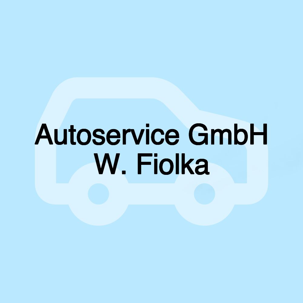 Autoservice GmbH W. Fiolka