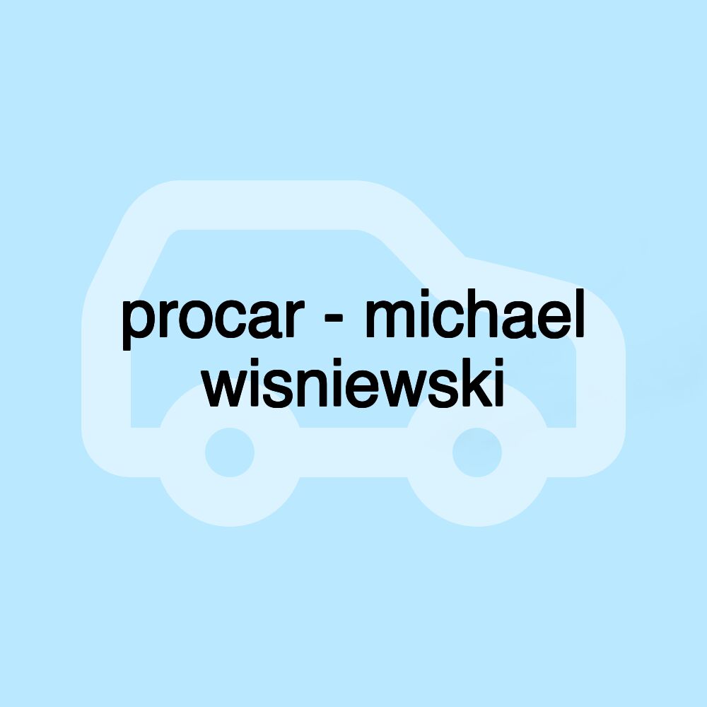 procar - michael wisniewski