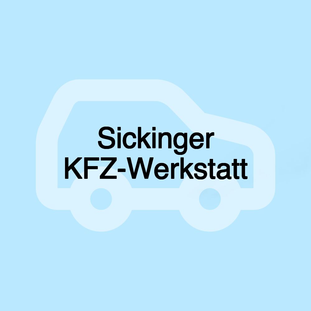 Sickinger KFZ-Werkstatt