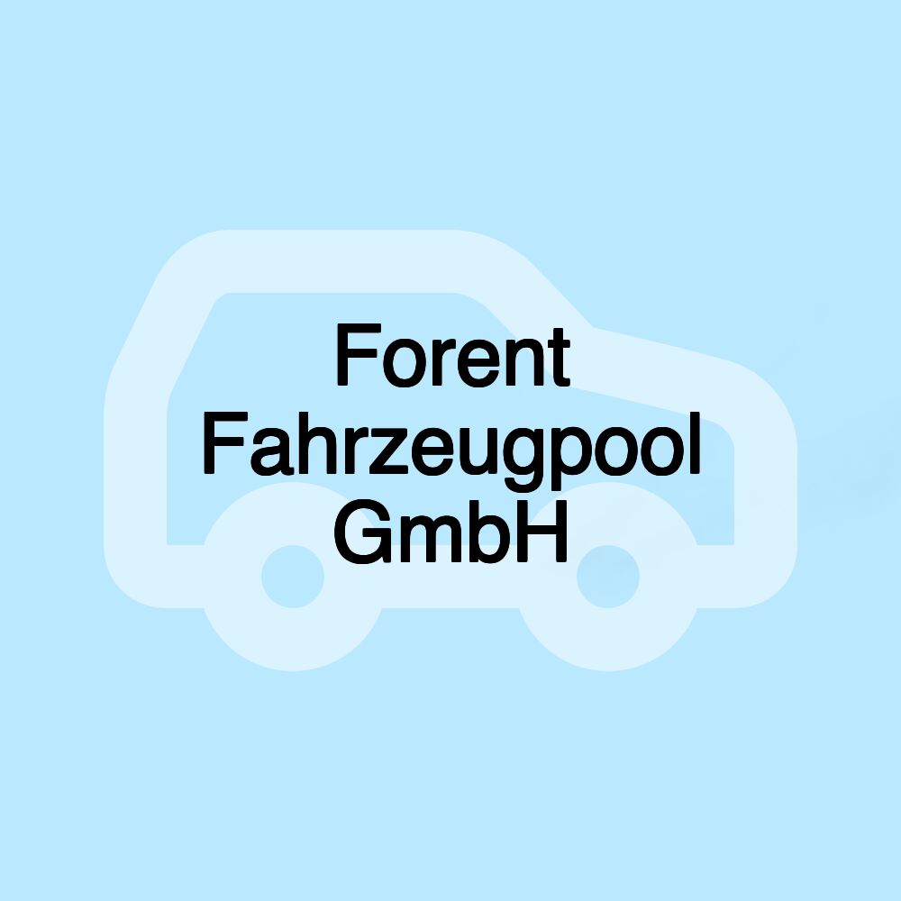 Forent Fahrzeugpool GmbH