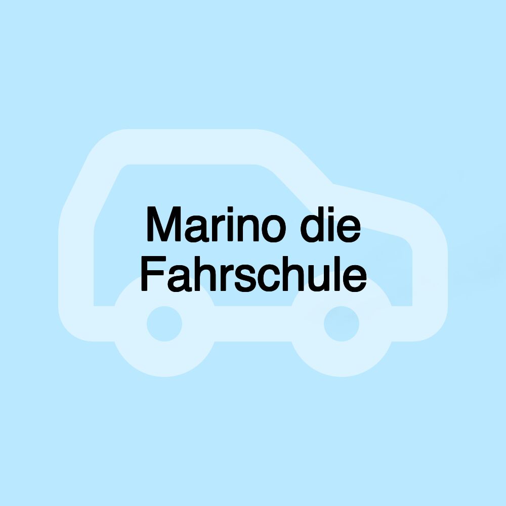 Marino die Fahrschule