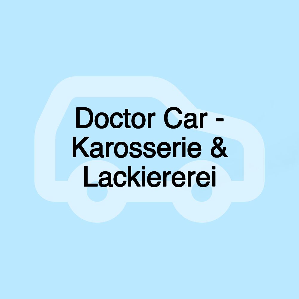 Doctor Car - Karosserie & Lackiererei