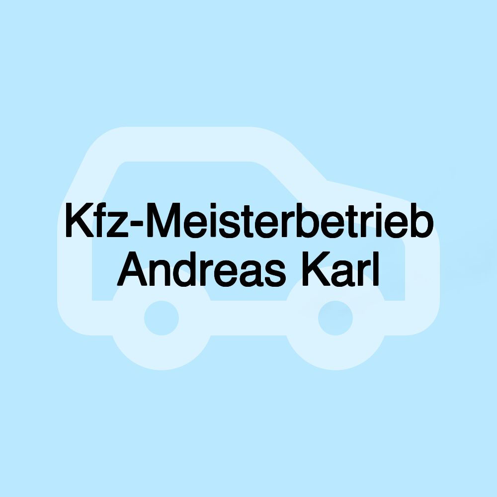 Kfz-Meisterbetrieb Andreas Karl