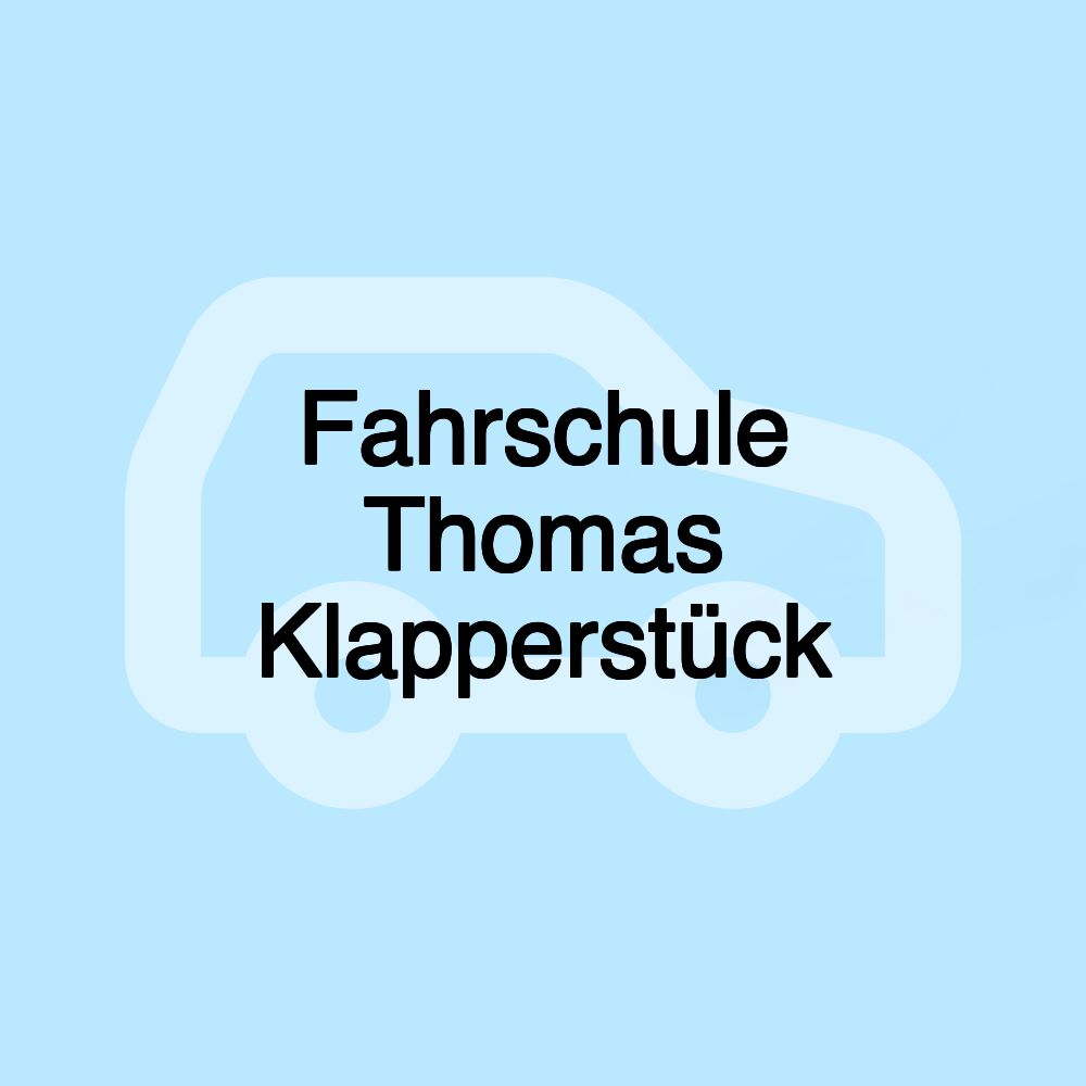 Fahrschule Thomas Klapperstück