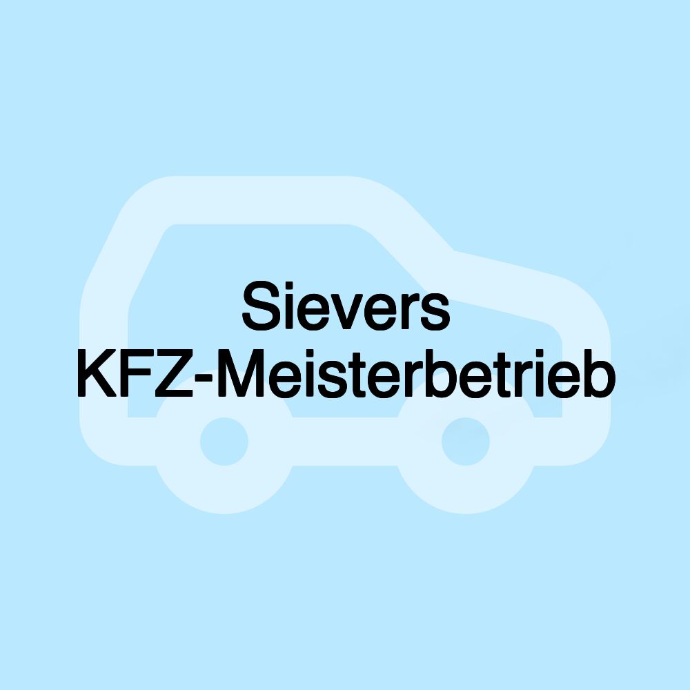 Sievers KFZ-Meisterbetrieb