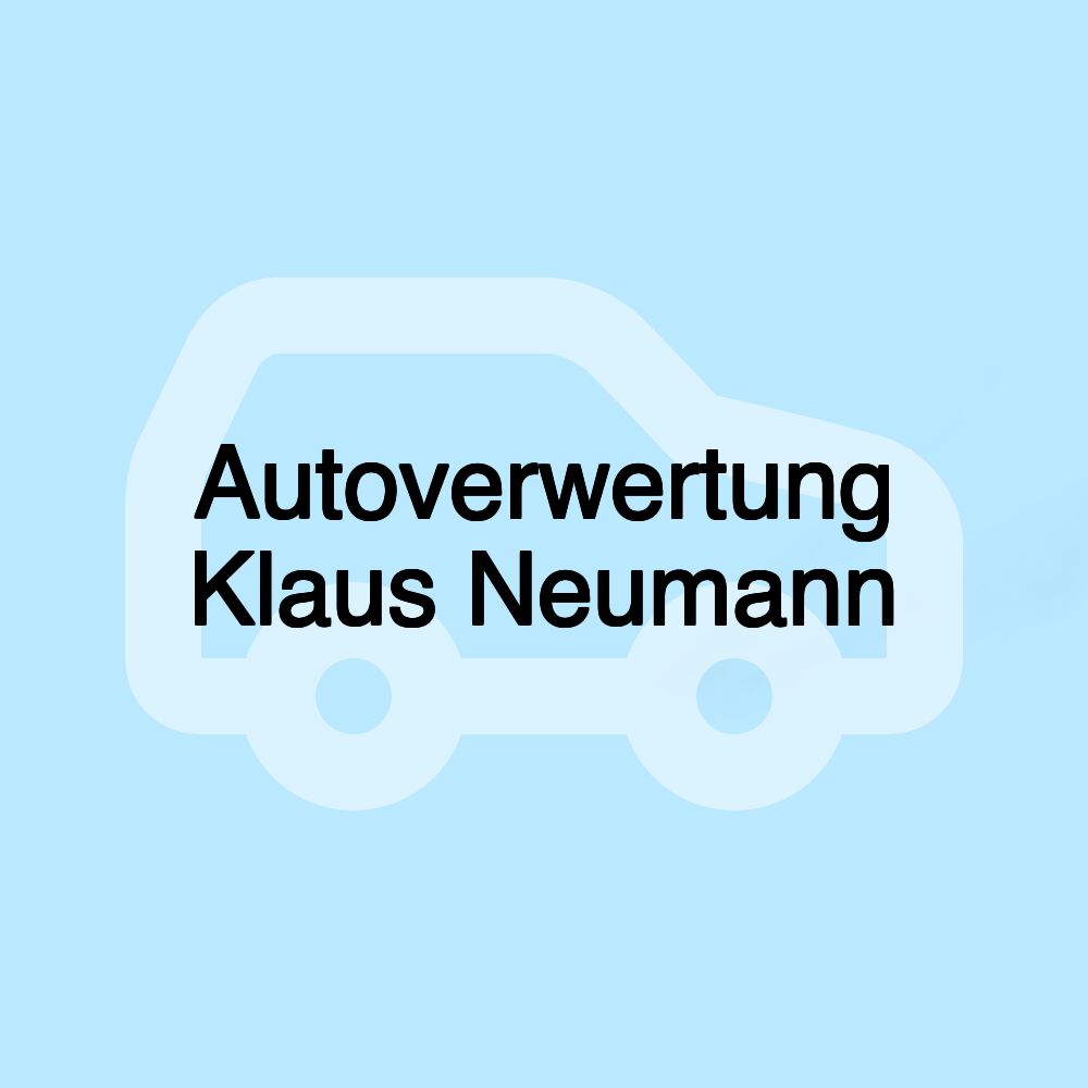 Autoverwertung Klaus Neumann