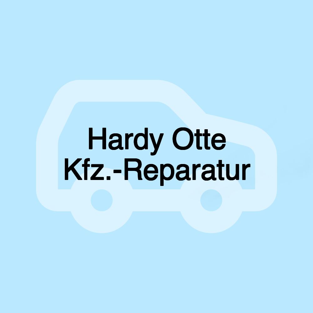 Hardy Otte Kfz.-Reparatur