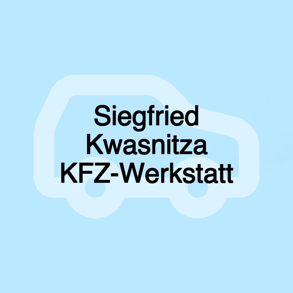 Siegfried Kwasnitza KFZ-Werkstatt