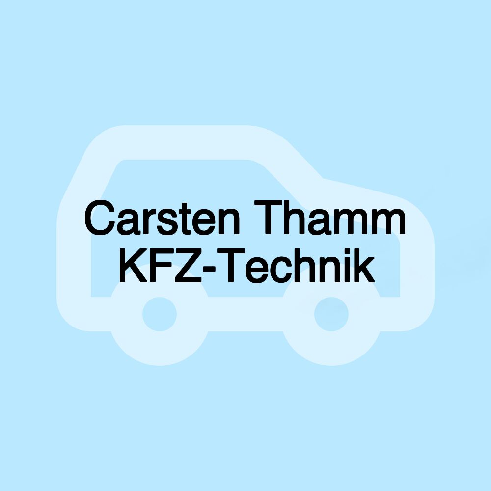 Carsten Thamm KFZ-Technik