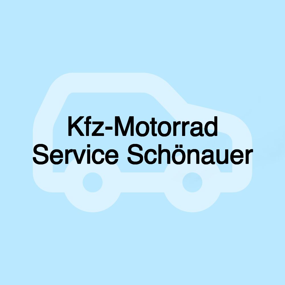 Kfz-Motorrad Service Schönauer