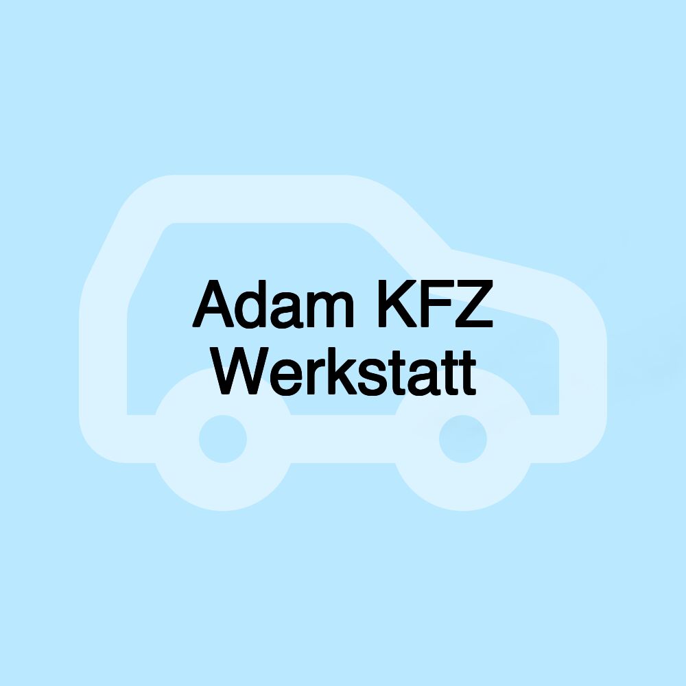 Adam KFZ Werkstatt