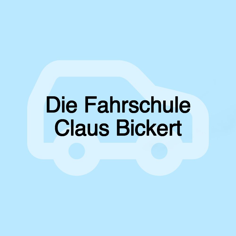 Die Fahrschule Claus Bickert