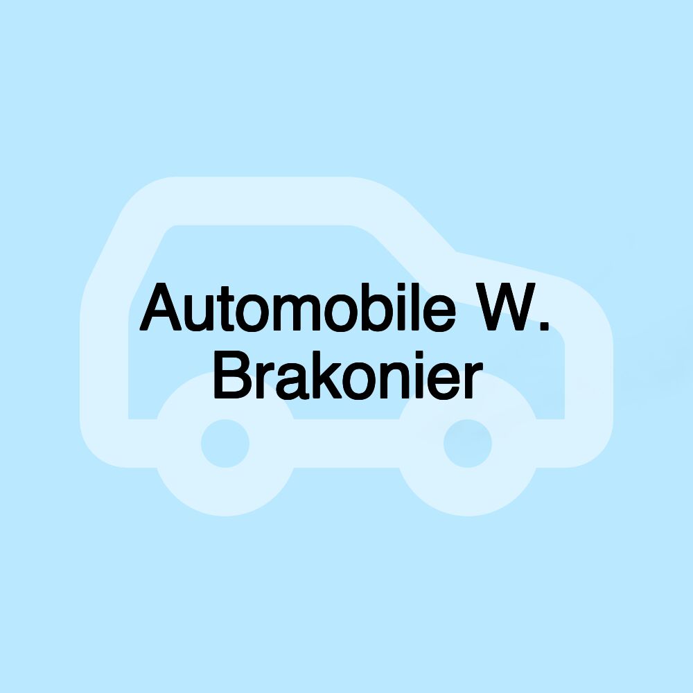 Automobile W. Brakonier