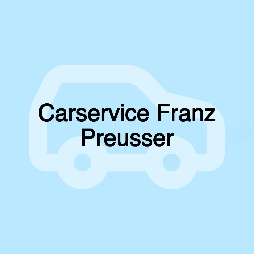 Carservice Franz Preusser