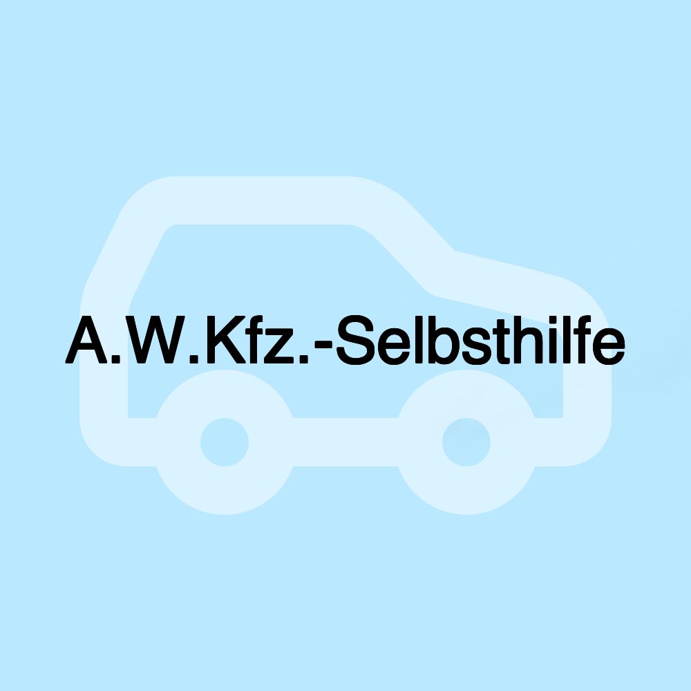 A.W.Kfz.-Selbsthilfe