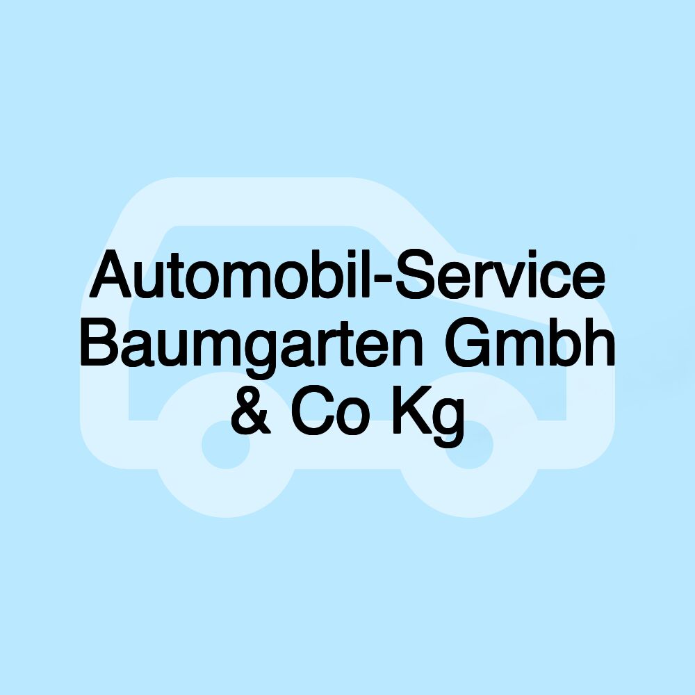 Automobil-Service Baumgarten Gmbh & Co Kg