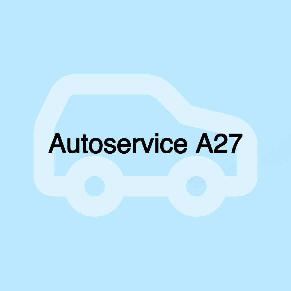 Autoservice A27