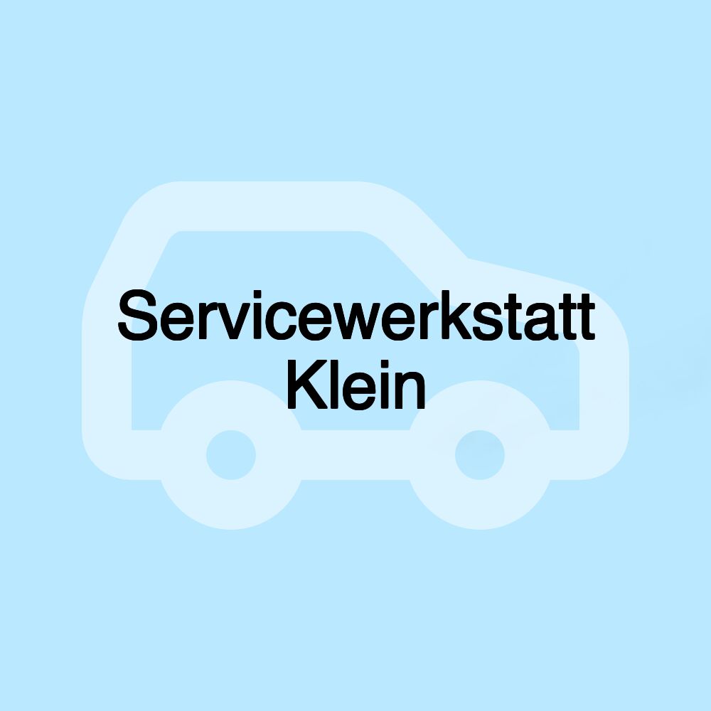 Servicewerkstatt Klein