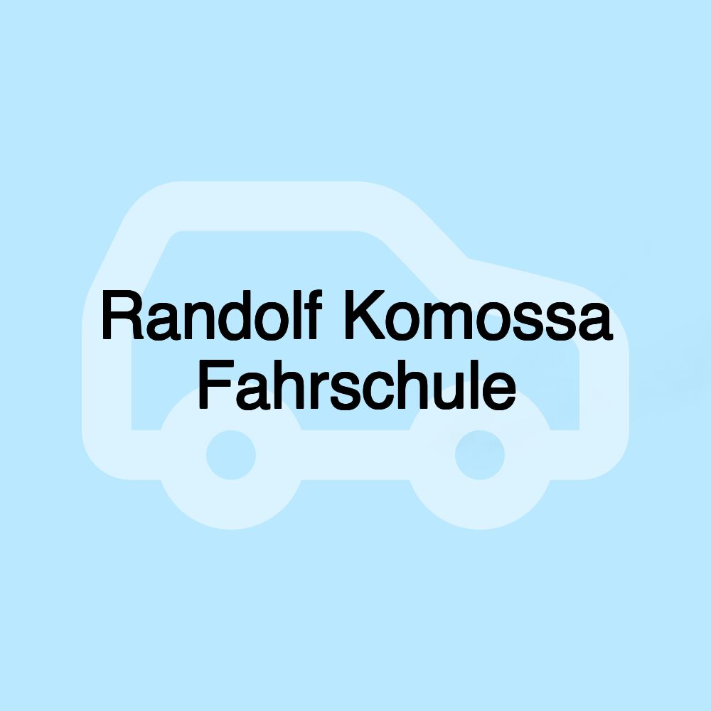 Randolf Komossa Fahrschule