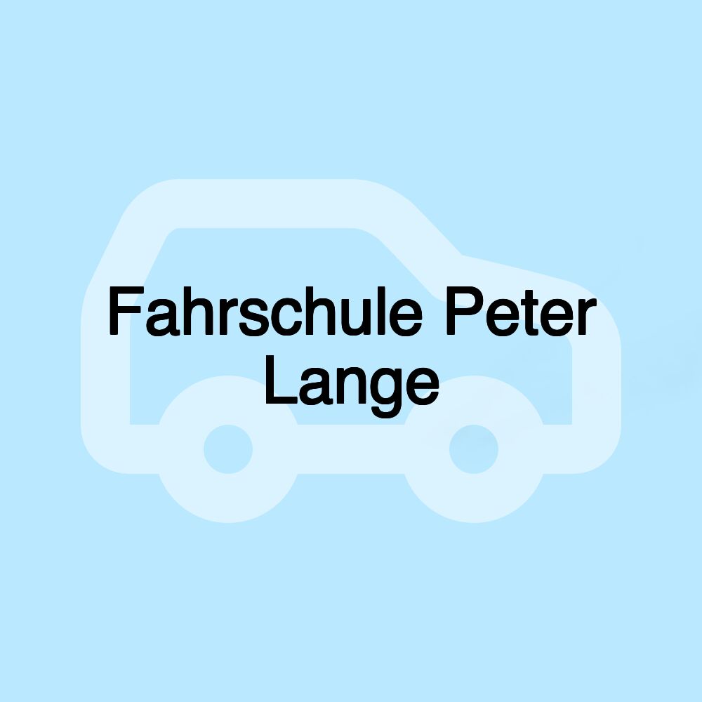 Fahrschule Peter Lange