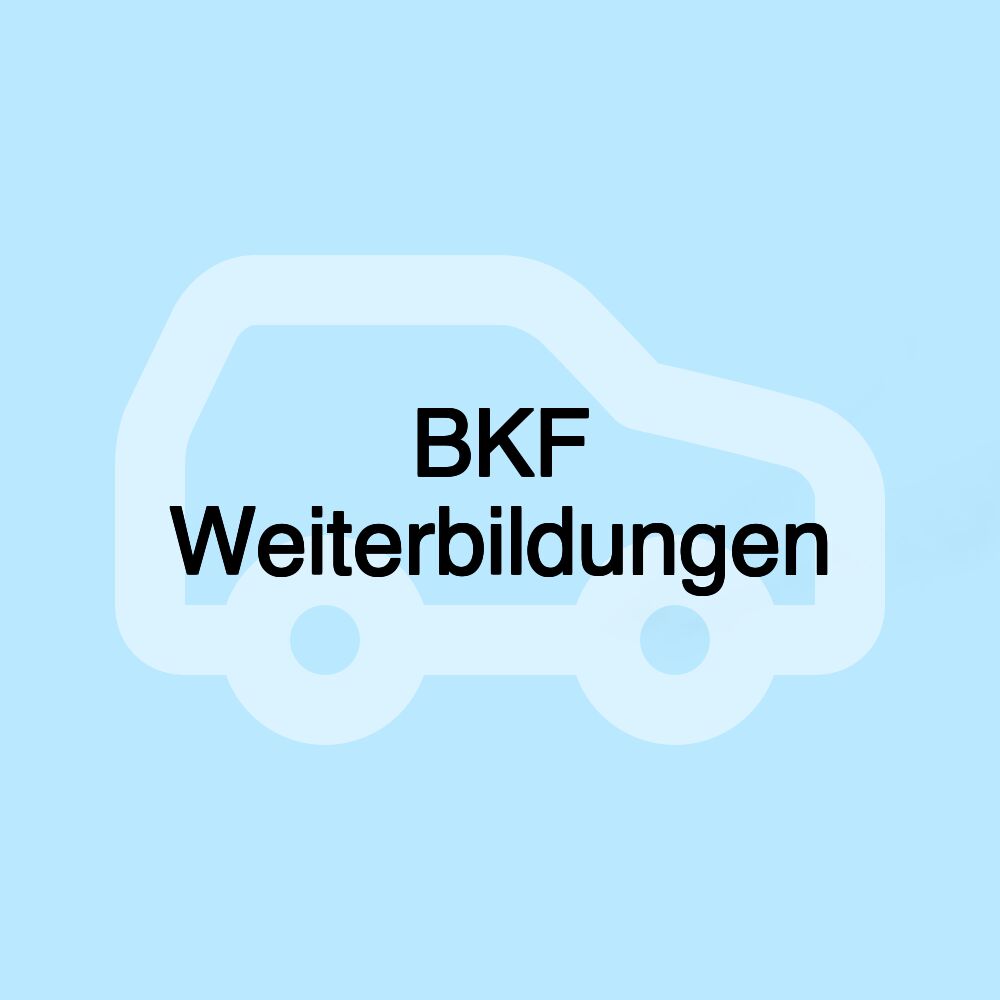 BKF Weiterbildungen