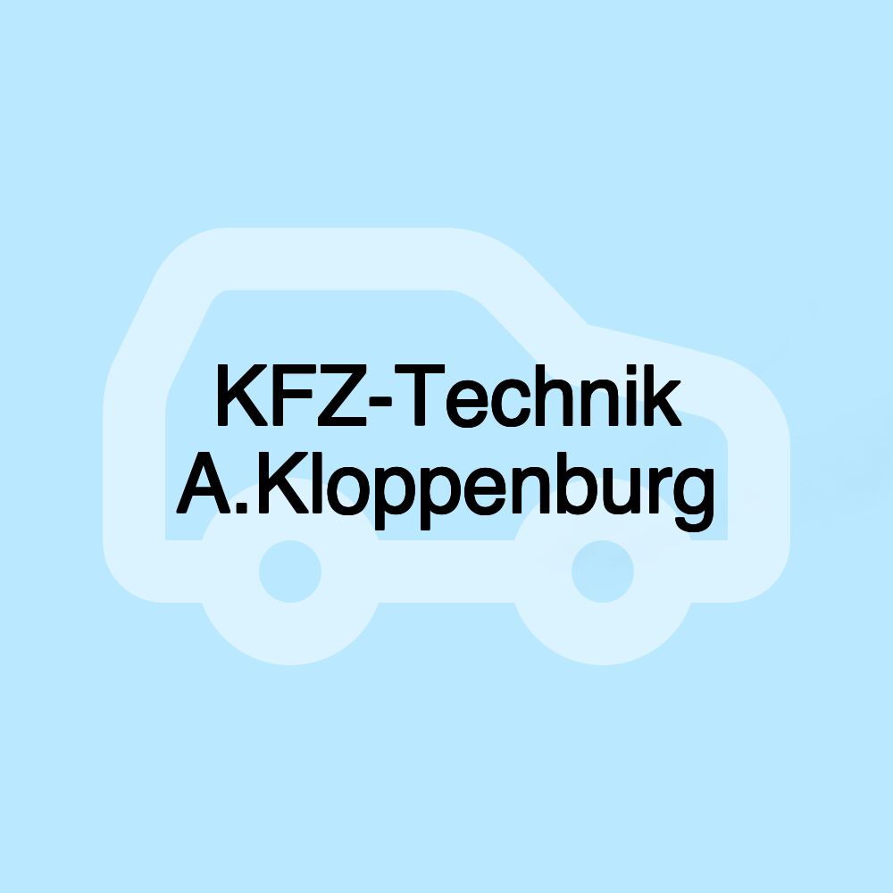 KFZ-Technik A.Kloppenburg