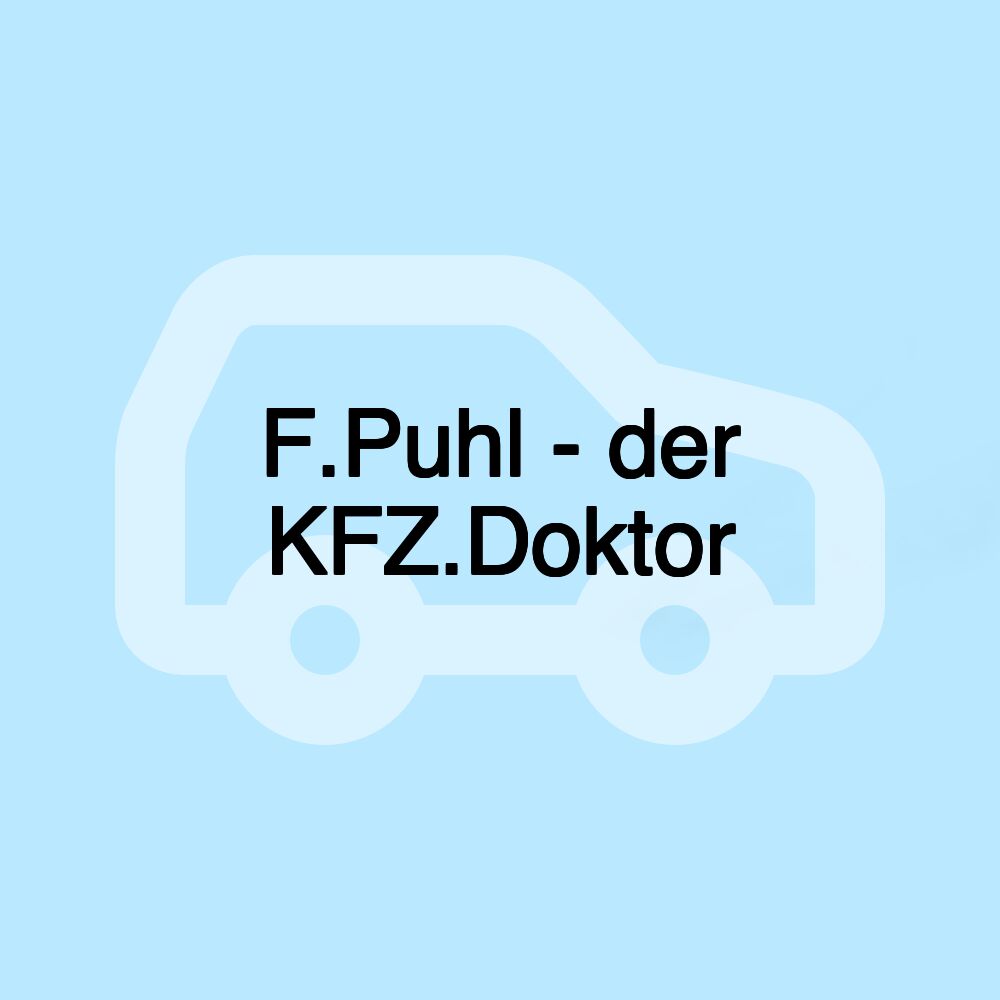 F.Puhl - der KFZ.Doktor