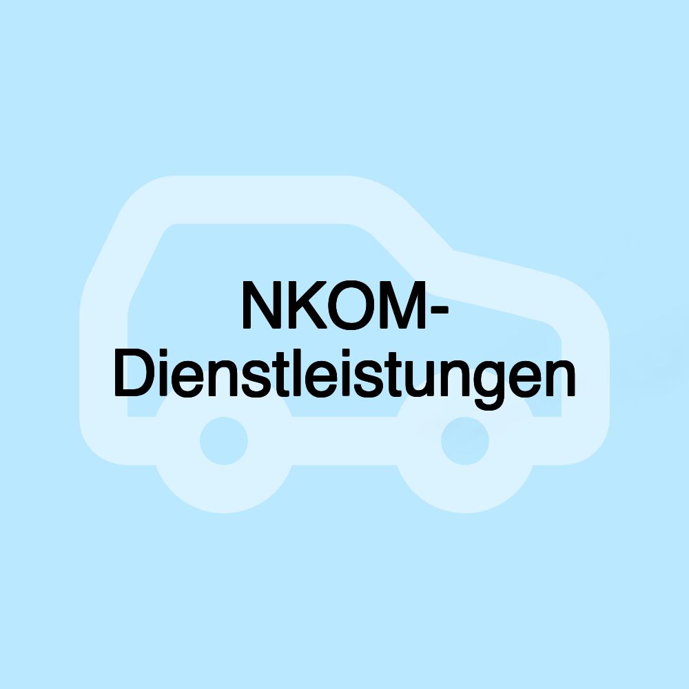 NKOM- Dienstleistungen