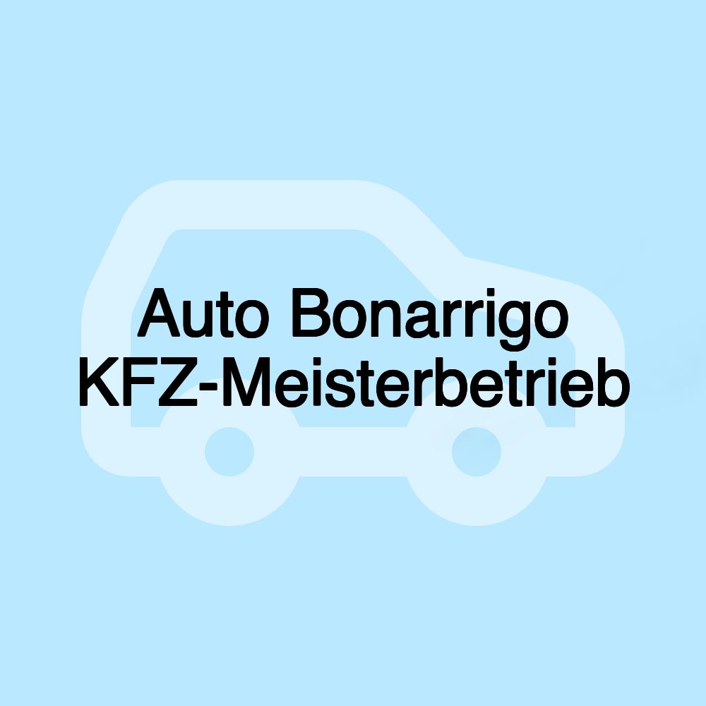 Auto Bonarrigo KFZ-Meisterbetrieb