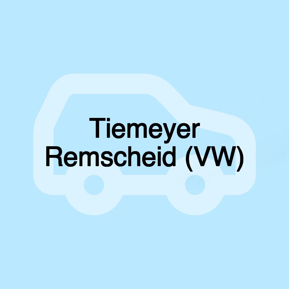 Tiemeyer Remscheid (VW)